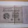 Deutsches Reich 100.000 Mark 1.02.1923 Reichsdruck,Nr.8 stellig