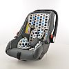 Kinderautositz Babyschale Autositz schwarz/weiß/blau Gruppe 0+, 0-13 kg