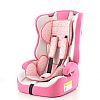Kinderautositz Kindersitz Autositz pink/weiß Gruppe I-III, 9-36 kg