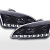 Scheinwerfer Set Daylight LED Tagfahrlicht Ford Focus 2 C307 schwarz