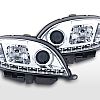 Scheinwerfer Set Daylight LED TFL-Optik Citroen Saxo  00-02 chrom