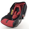 Kinderautositz Babyschale Autositz schwarz/rot Gruppe 0+, 0-13 kg
