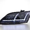 Scheinwerfer Set Xenon Daylight LED Tagfahrlicht Audi TT 8J  06-10 schwarz