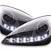 Scheinwerfer Set Daylight LED TFL-Optik Mercedes SLK R171  04-11 schwarz