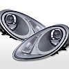 Scheinwerfer Set Xenon Daylight LED TFL-Optik Porsche Boxster Typ 987  04-09 silber