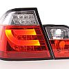 LED Rückleuchten Set Lightbar BMW 3er E46 Limo  02-05 rot/klar