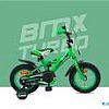 AMIGO BMX Turbo 14 Zoll Jungen Rücktrittbremse Grün