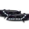 Scheinwerfer Set Daylight LED Tagfahrlicht Opel Vectra B  95-99 schwarz