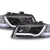 Scheinwerfer Set Daylight LED TFL-Optik Audi A4 B6 8E  01-04 schwarz