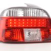 LED Rückleuchten Set BMW 5er Limousine Typ E39  95-00 klar/rot