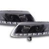 Scheinwerfer Set Xenon Daylight LED Tagfahrlicht Audi A6 Typ 4F  04-08 schwarz