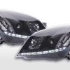 Scheinwerfer Set Daylight LED Tagfahrlicht Opel Astra H  2004-2009 schwarz
