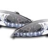 Scheinwerfer Set Daylight LED TFL-Optik Ford Focus  01-04 chrom