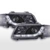 Scheinwerfer Set Daylight LED Tagfahrlicht Audi A4 B5 8D  94-99 schwarz