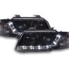 Scheinwerfer Set Daylight LED TFL-Optik Audi A4 Typ B5  95-99 schwarz