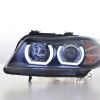 Scheinwerfer Set Daylight LED TFL-Optik BMW 3er E90/E91  05-08 schwarz