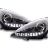 Scheinwerfer Set Daylight LED TFL-Optik Mercedes SLK R171  04-11 schwarz