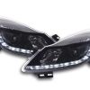 Scheinwerfer Set Daylight LED Tagfahrlicht Opel Corsa D  06- schwarz
