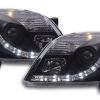 Scheinwerfer Set Daylight LED TFL-Optik Opel Vectra C  02-05 schwarz
