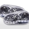Scheinwerfer Set Daylight LED TFL-Optik VW Golf 4 Typ 1J  98-03 chrom
