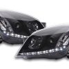 Scheinwerfer Set Daylight LED TFL-Optik Opel Astra H schwarz