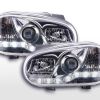 Scheinwerfer Set Daylight LED Tagfahrlicht VW Golf 4  97-03 chrom