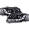 Scheinwerfer Set Daylight LED Tagfahrlicht Audi A4 B5 8D  99-01 schwarz