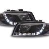 Scheinwerfer Set Daylight LED TFL-Optik Audi A4 Typ 8E  01-04 schwarz