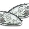 Scheinwerfer Set Daylight LED TFL-Optik Mercedes S-Klasse W220  02-05 chrom