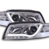 Scheinwerfer Set Daylight LED TFL-Optik Audi A4 Typ 8E  01-04 chrom