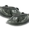 Scheinwerfer Set Daylight LED TFL-Optik Seat Ibiza Typ 6J  08-12 schwarz