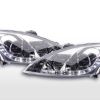 Scheinwerfer Set Daylight LED TFL-Optik Ford Focus 3/4/5-trg.  98-01 chrom