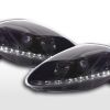 Scheinwerfer Set Daylight LED TFL-Optik Fiat Grande Punto Typ 199  08- schwarz
