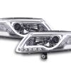 Scheinwerfer Set Daylight LED TFL-Optik Audi A6 4F  04-08 chrom
