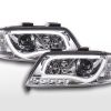 Scheinwerfer Set Daylight LED Tagfahrlicht Audi A6 Typ 4B  97-01 chrom