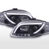 Scheinwerfer Set Daylight LED TFL-Optik Audi A4 Typ 8E  04-08 schwarz