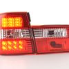 LED Rückleuchten Set BMW 5er Typ E34  88-94 klar/rot