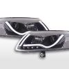 Scheinwerfer Set Daylight LED TFL-Optik Audi A6 Typ 4F  04-08 schwarz