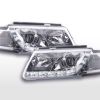 Scheinwerfer Set Daylight LED Tagfahrlicht VW Passat Typ 3B  97-00 chrom