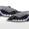 Scheinwerfer Set Daylight LED TFL-Optik Ford Focus 3/4/5-trg.  98-01 schwarz
