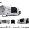D6 Space Cabin Modulhaus Fertighaus Minihaus Wohncontainer Bungalow Gartencontainer